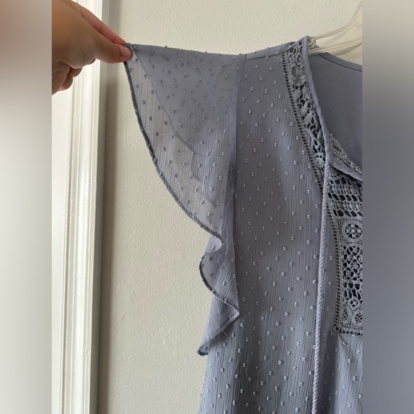 DR2 Women’s Periwinkle Blouse in size L - Picture 5 of 7